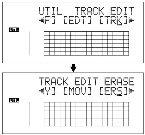 ROLAND BR-864 - Suppression d'une piste (ALL) - 1