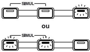 ROLAND BR-864 - Si INPUT SELECT [LINE] ou [SIMUL] sont allumés - 1