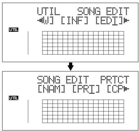 ROLAND BR-864 - Protection de morceau (Song Protect) - 1