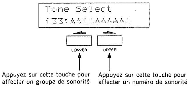 ROLAND D-10 - - Sélection d'une sonorité - 1