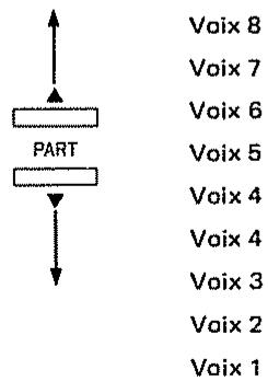 ROLAND D110 - Sélection de timbre (pour changer le son dans chaque voix) - 5