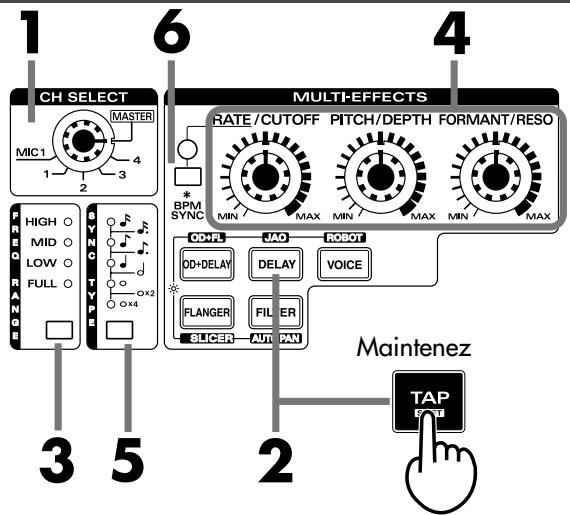 ROLAND DJ-2000 - JAO Transforme le son comme par un passage a travers un tuyau - 1