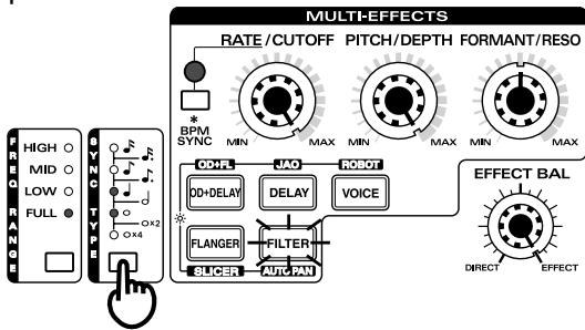 ROLAND DJ-2000 - AUTO PAN - 1