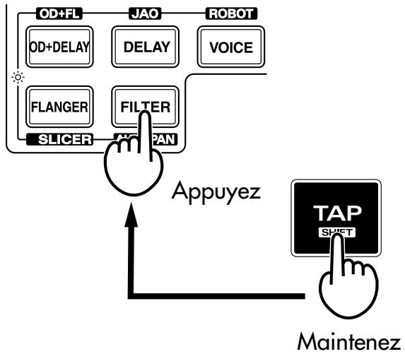ROLAND DJ-2000 - Sélection des effets - 2