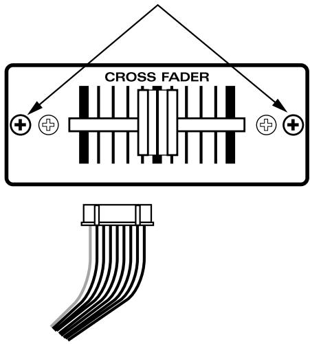 ROLAND DJ-2000 - Remplacement du Cross Fader - 1