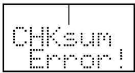 ROLAND DR-770 - Messages d'erreur - 7