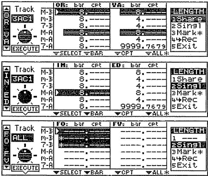 ROLAND E-96 - Clônage, fonctions d'édition et avertissements eventuels (Shared) - 3
