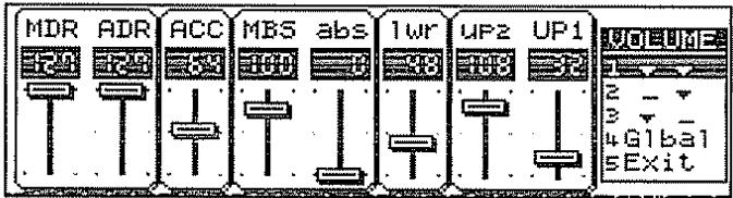 ROLAND E-96 - Pages volume et mode volume - 1