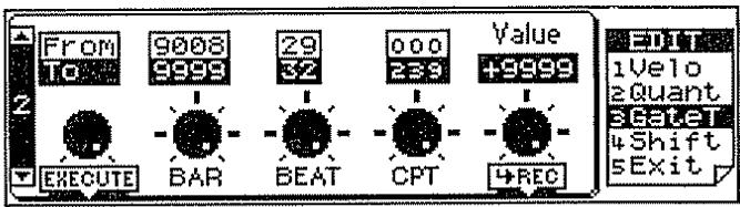ROLAND E-96 - Beat (1~[nombres de temps par mesure]) - 6