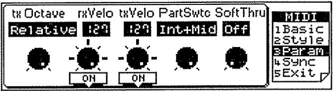 ROLAND E-96 - Rx velo, TX velo - 1