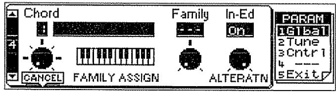 ROLAND E-96 - Stl change (paramètre chord sequencer) - 1