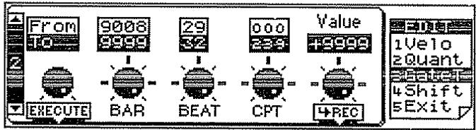 ROLAND E-96 - Beat (1~[nombres de temps par mesure]) - 9