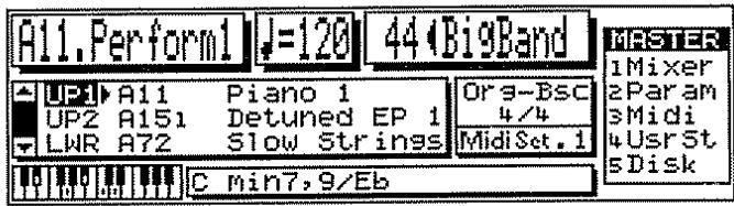 ROLAND E-96 - Touches de fonction et bouton [SHIFT] - 3