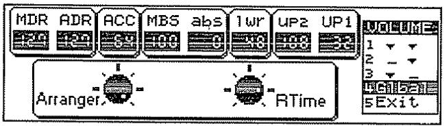 ROLAND E-96 - Balance par section - 1