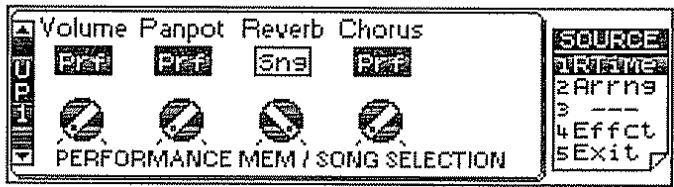 ROLAND E-96 - Affichage de valeur en négatif et en positif - 7