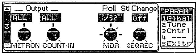 ROLAND E-96 - Résolution de la fonction roll pour le part m. drums - 1