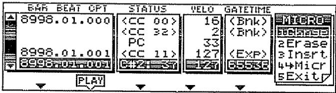 ROLAND E-96 - Édition en mode micro - 3