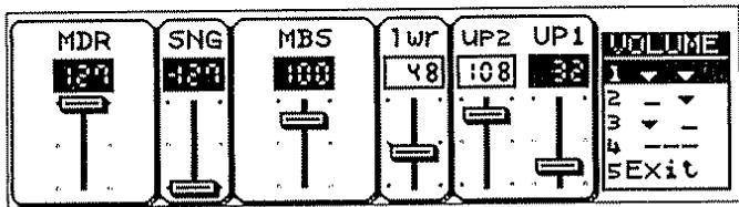 ROLAND E-96 - Volume général du morceau - 1