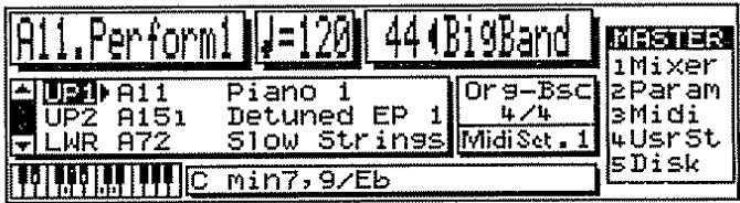 ROLAND E-96 - Affichage de valeur en négatif et en positif - 1