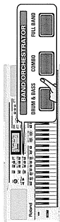 ROLAND EXR-3 - Utiliser la fonction Band Orchestrator - 1