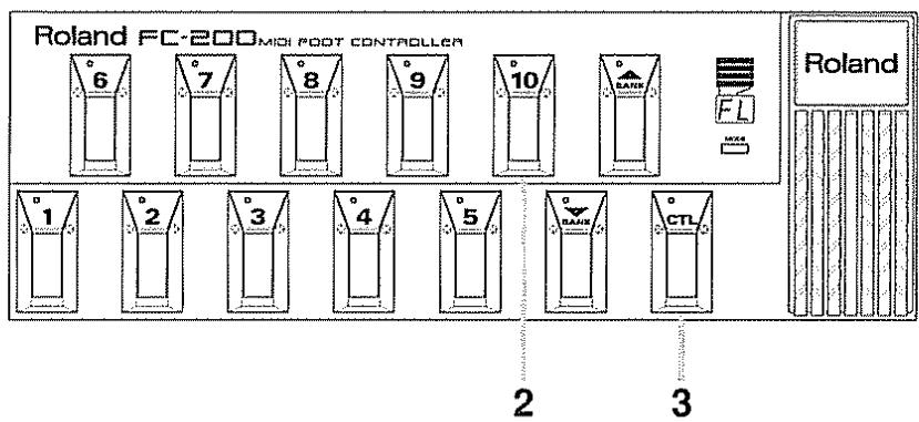 ROLAND FC-200 - Tableau d'équipement MIDI - 3