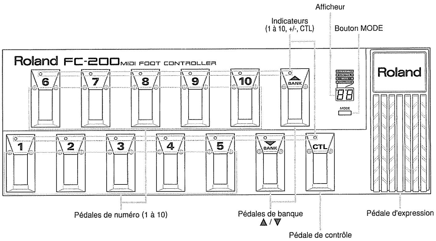ROLAND FC-200 - Changement des piles - 1