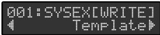 ROLAND FC-300 - Si vous entrez des messages SysEx - 4