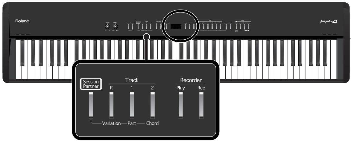 ROLAND FP-4 - Enregistrer une série d'accords - 1