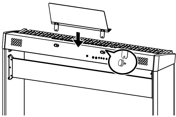 ROLAND FP-4 - Installer le pupitre - 1