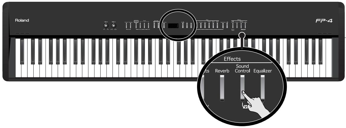 ROLAND FP-4 - Ajouter de la vivacité au son (Sound Control) - 1