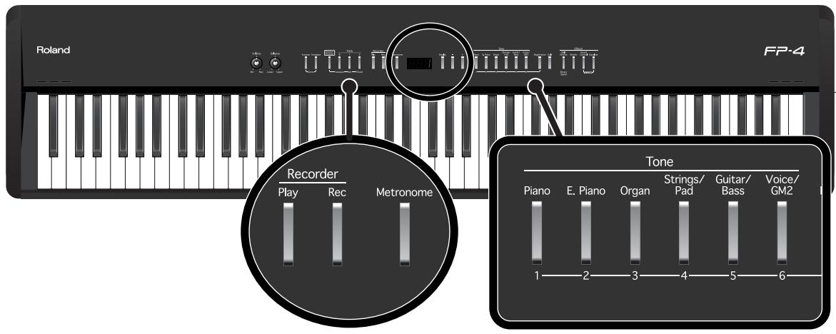 ROLAND FP-4 - Enregistrement d'un nouveau morceau - 1