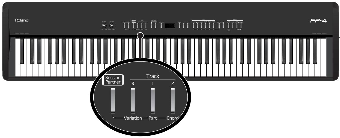 ROLAND FP-4 - Modifier le motif rythmique (Original/Variation) - 1