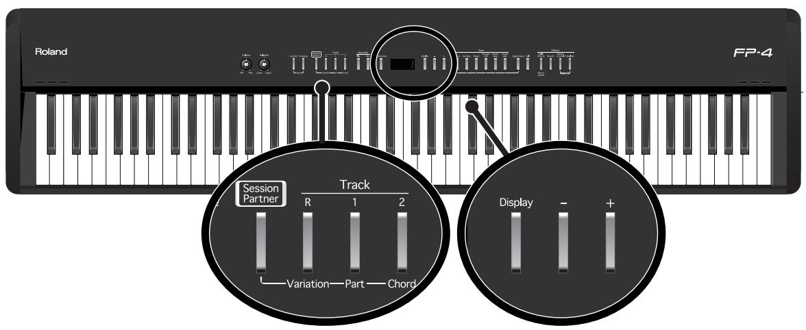 ROLAND FP-4 - Sélectionner une série d'accords pour le rythme - 2