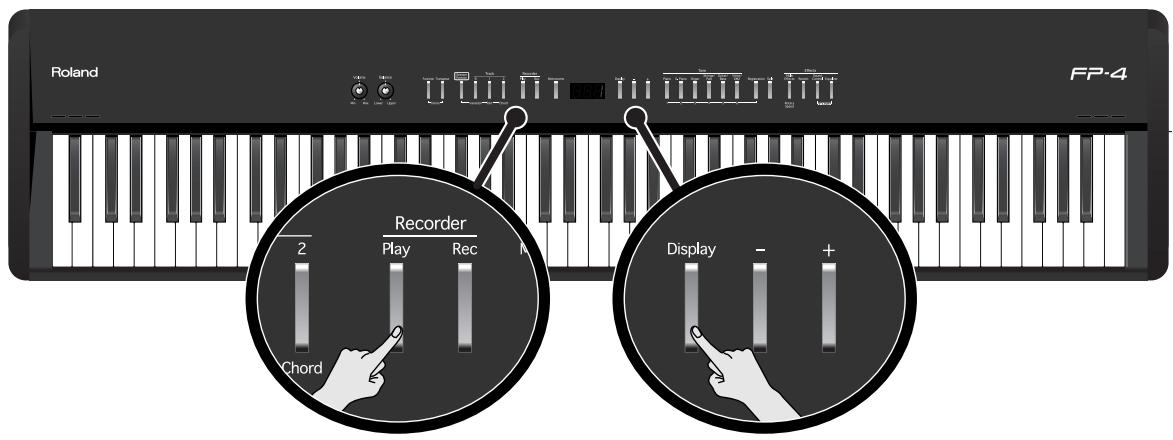 ROLAND FP-4 - Écouter tous les morceaux consécutivement - 1