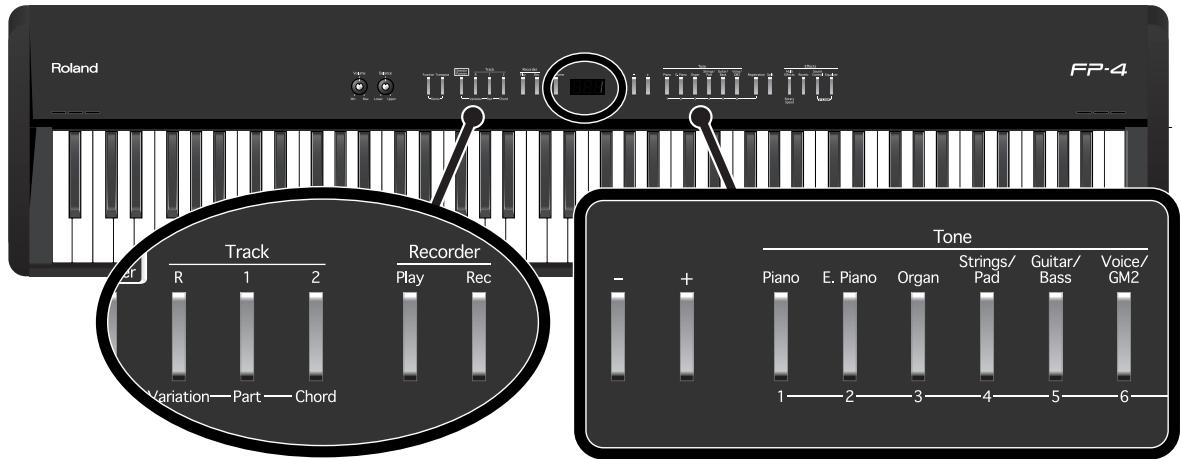 ROLAND FP-4 - Enregistrement de votre jeu pendant la reproduction d'un morceau - 2