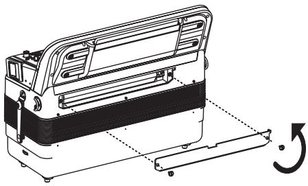 ROLAND FR-5B - Utilisation de la batterie rechargeable - 2