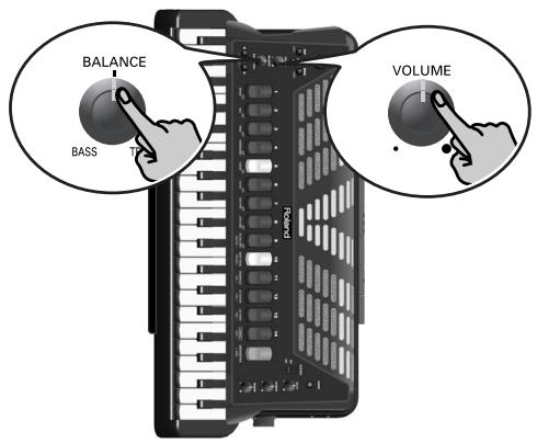 ROLAND FR-7 - Section basse (main gauche) - 6