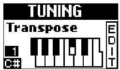 ROLAND FR-7 - Transpose - 3