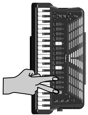 ROLAND FR-7 - Sélection du mode orchestra - 4