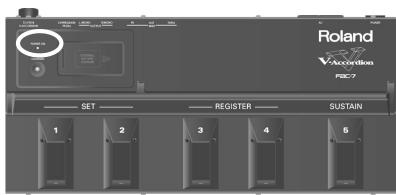 ROLAND FR-7 - Si vous utilisez le FBC-7 - 4