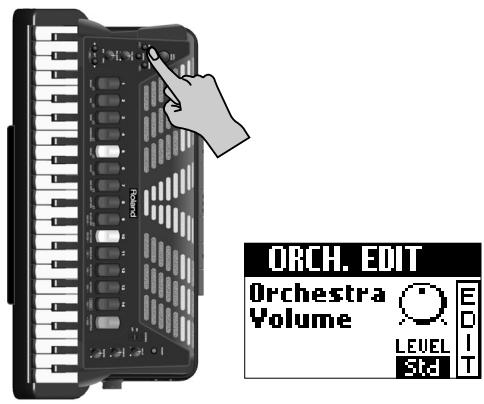 ROLAND FR-7 - Sélection du mode orchestra - 8