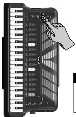 ROLAND FR-7 - Fonctions liées au volume - 1