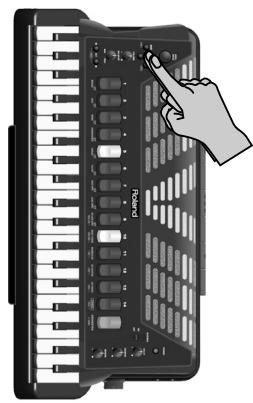 ROLAND FR-7 - Régler le volume du son orchestral de basse - 1