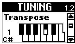 ROLAND FR-7 - Transpose - 1