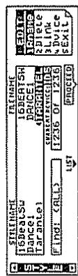 ROLAND G-1000 - Disk list edit: programmation de la base - 4