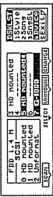 ROLAND G-1000 - Appuyez sur le bouton [DISK LIST] - 4