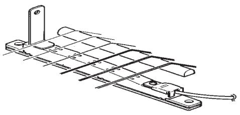 ROLAND GK-3 - Utilisation du gabarit d'espacement - 1