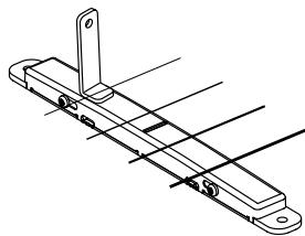 ROLAND GK-3B - Utilisation du gabarit d'espacement - 1
