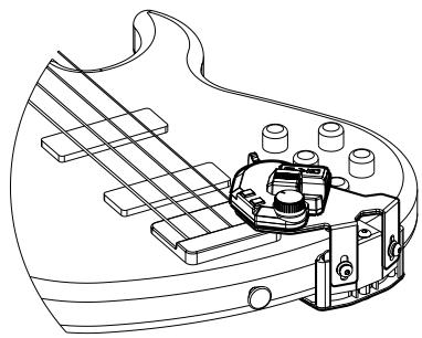 ROLAND GK-3B - Exemple 2) montage sur le chevalet - 1