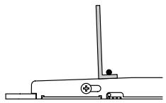 ROLAND GK-3B - Utilisation du gabarit d'espacement - 2